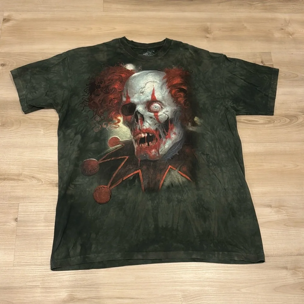The Mountain Men’s XL Tshirt with decaying clown graphic - Picture 1 of 7